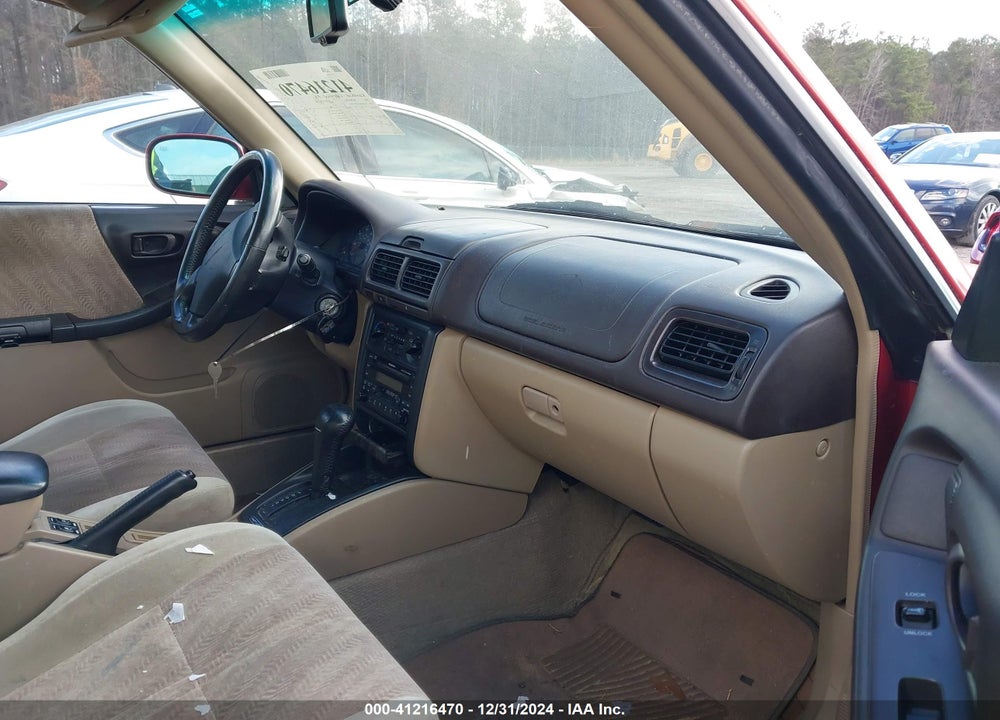 2002 SUBARU FORESTER S VIN: JF1SF655X2H715909
