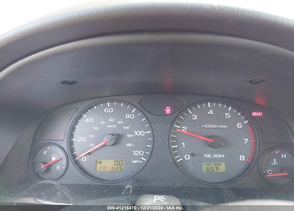 2002 SUBARU FORESTER S VIN: JF1SF655X2H715909