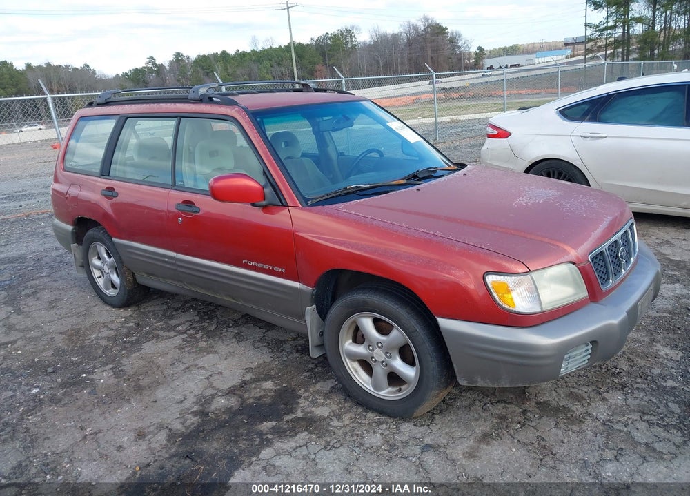 2002 SUBARU FORESTER S VIN: JF1SF655X2H715909