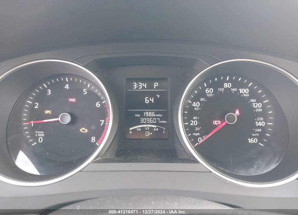 2017 VOLKSWAGEN JETTA 1.4T S VIN: 3VW2B7AJ8HM301480