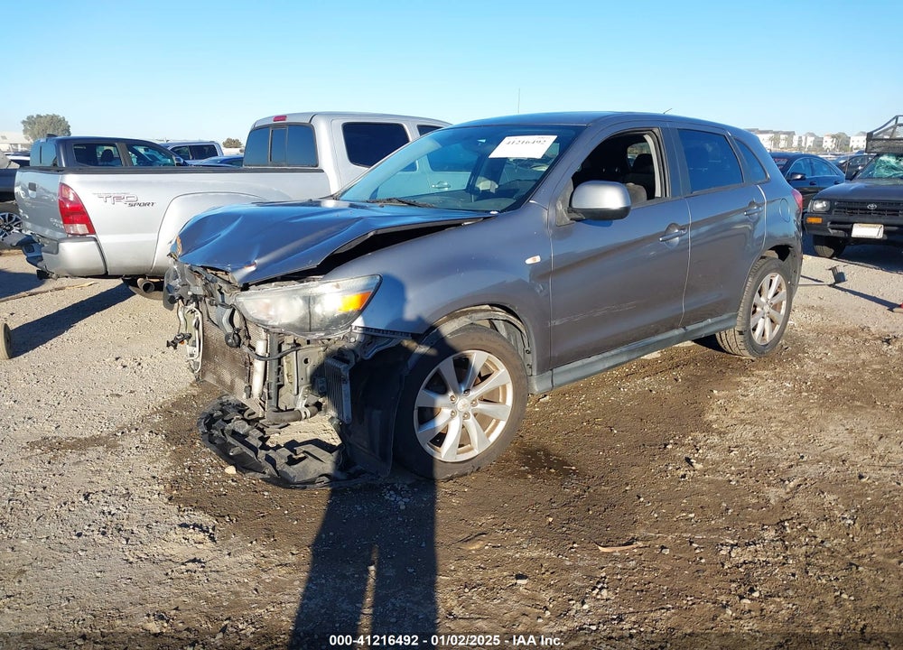 2015 MITSUBISHI OUTLANDER SPORT ES VIN: 4A4AP3AU8FE004062