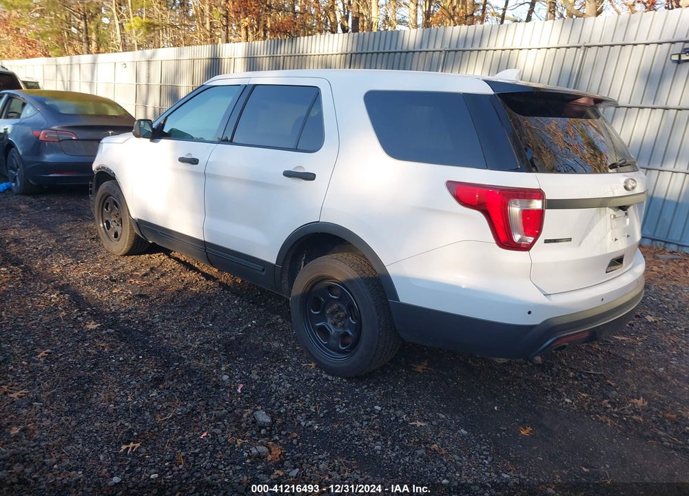 2017 FORD UTILITY POLICE INTERCEPTOR VIN: 1FM5K8AR3HGA62986