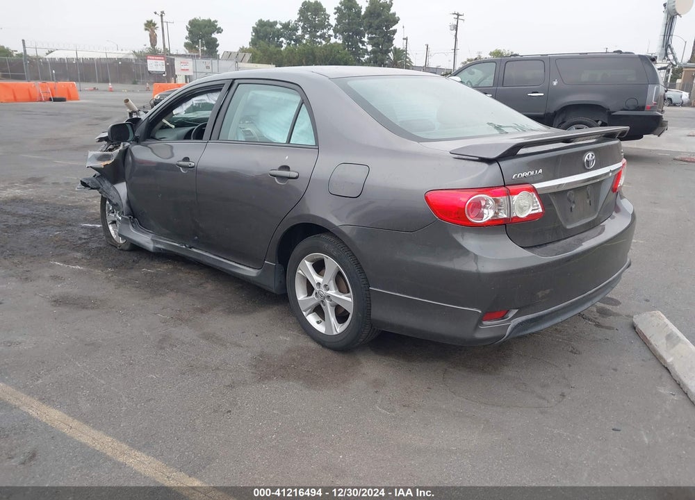 2013 TOYOTA COROLLA S VIN: 5YFBU4EE1DP175720