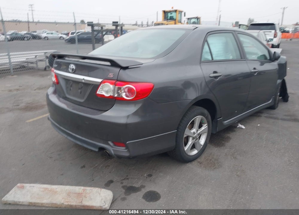 2013 TOYOTA COROLLA S VIN: 5YFBU4EE1DP175720