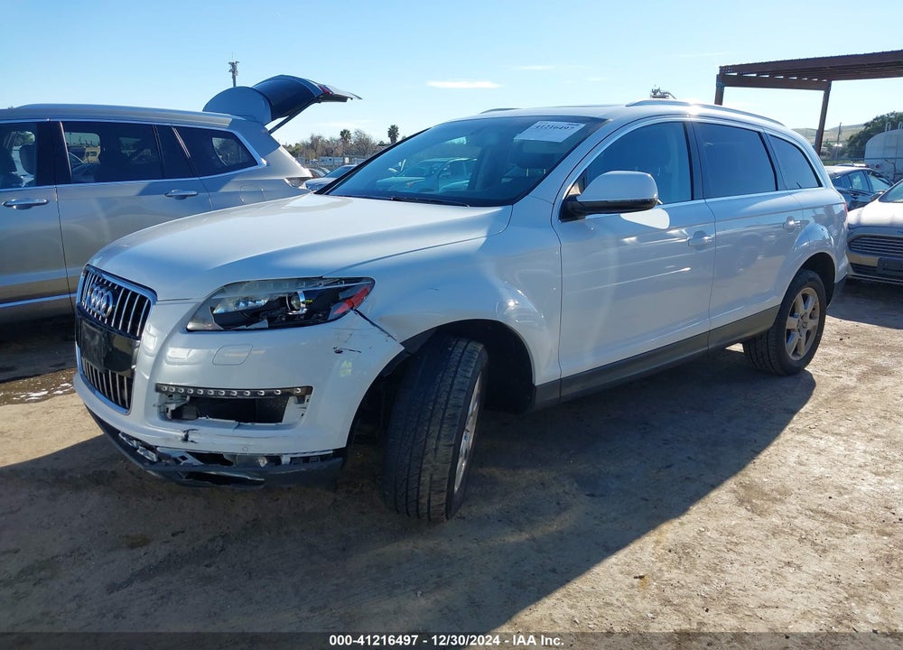 2013 AUDI Q7 3.0T PREMIUM VIN: WA1LGAFE9DD006051