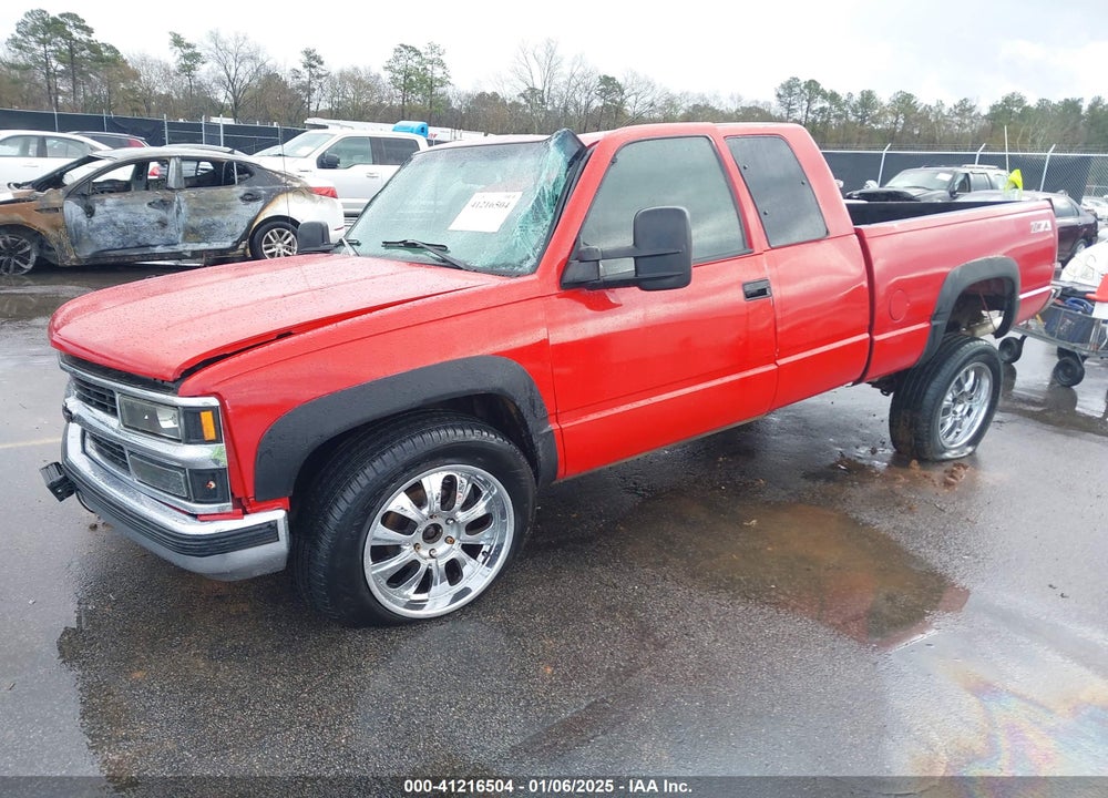 1997 CHEVROLET K1500 FLEETSIDE VIN: 2GCEK19R0V1157529