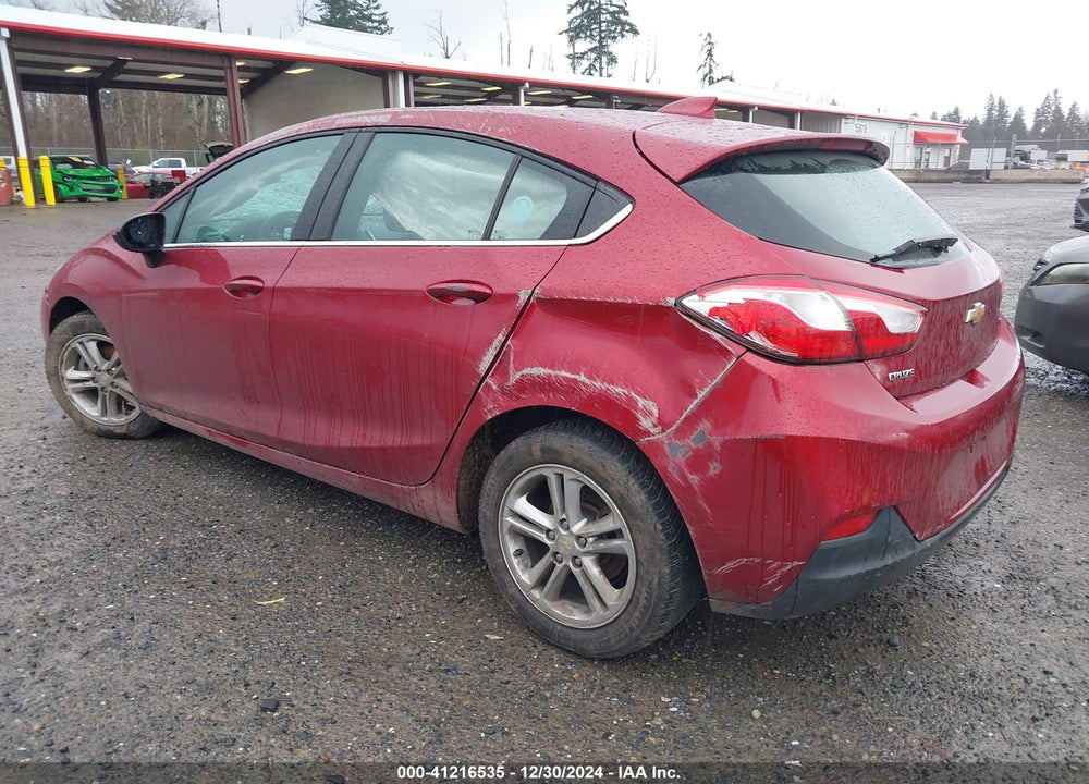 2017 CHEVROLET CRUZE VIN: 3G1BE6SMXHS583722
