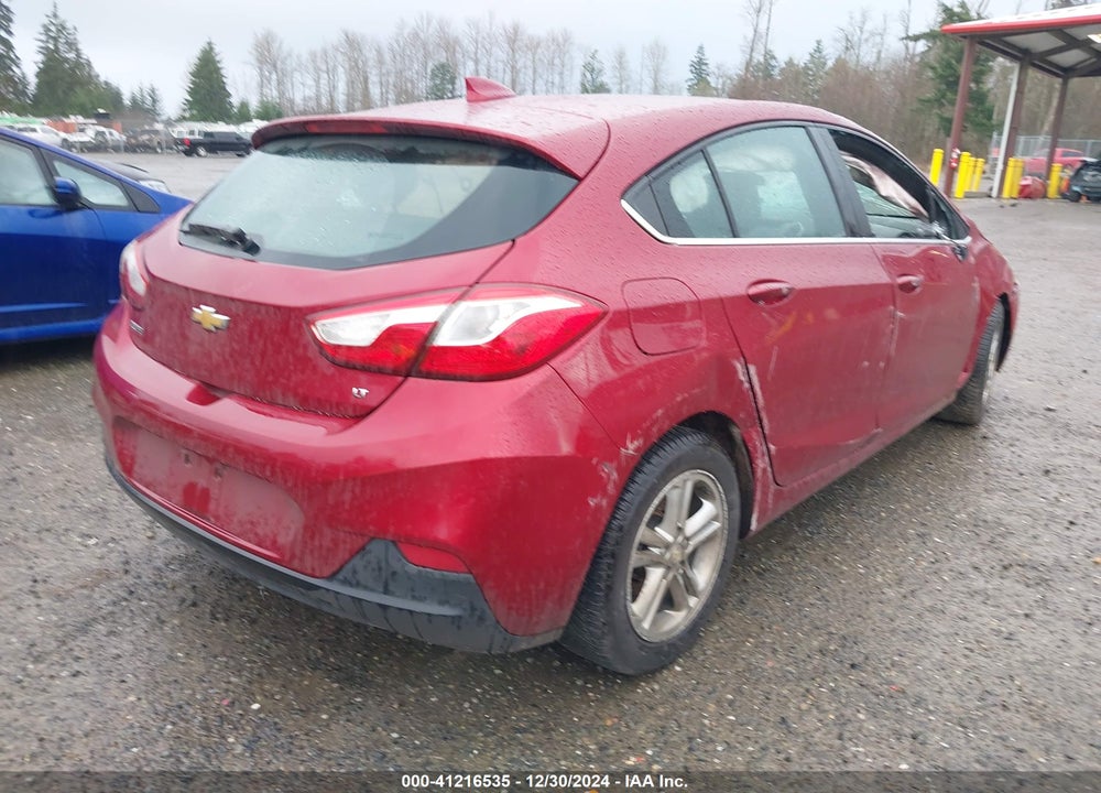 2017 CHEVROLET CRUZE VIN: 3G1BE6SMXHS583722