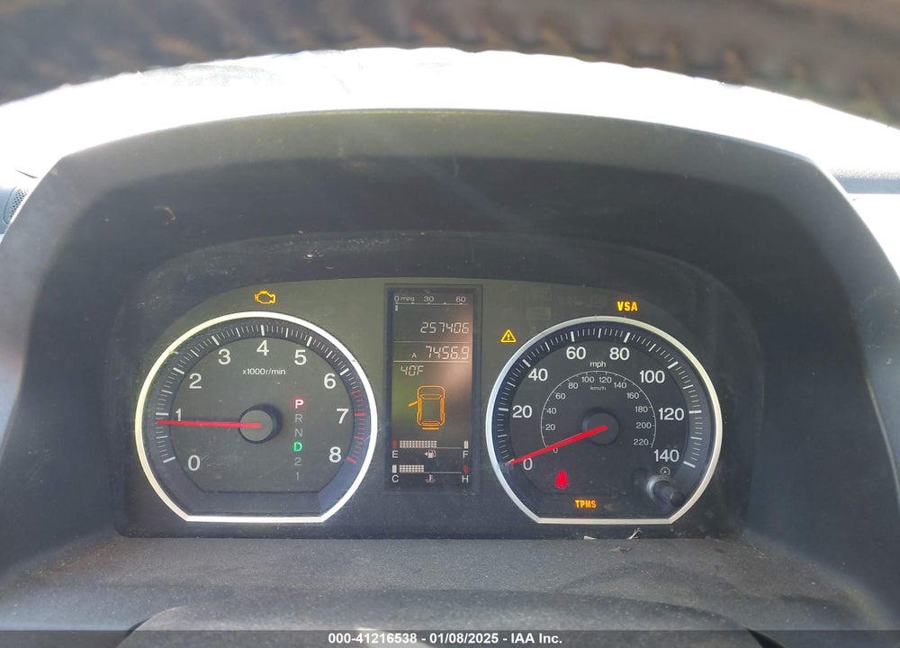2009 HONDA CR-V VIN: 5J6RE387X9L020757