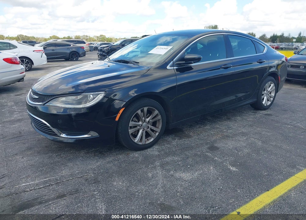 2016 CHRYSLER 200 LIMITED VIN: 1C3CCCAB3GN169274