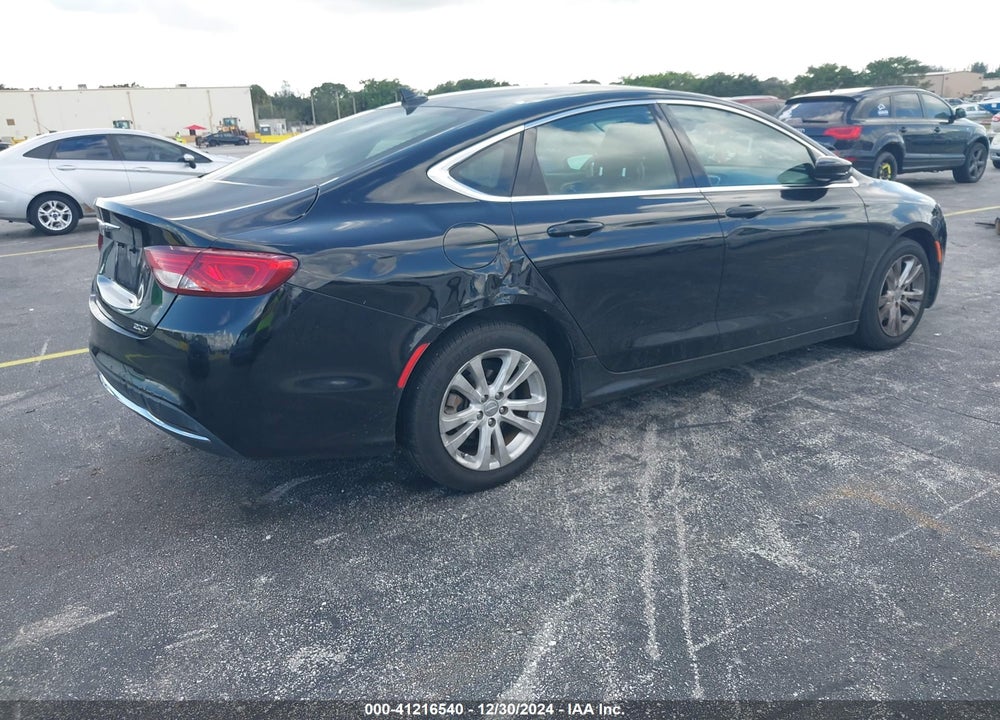2016 CHRYSLER 200 LIMITED VIN: 1C3CCCAB3GN169274