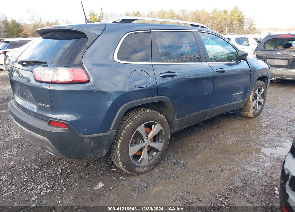 2019 JEEP CHEROKEE LIMITED 4X4 VIN: 1C4PJMDX6KD431111