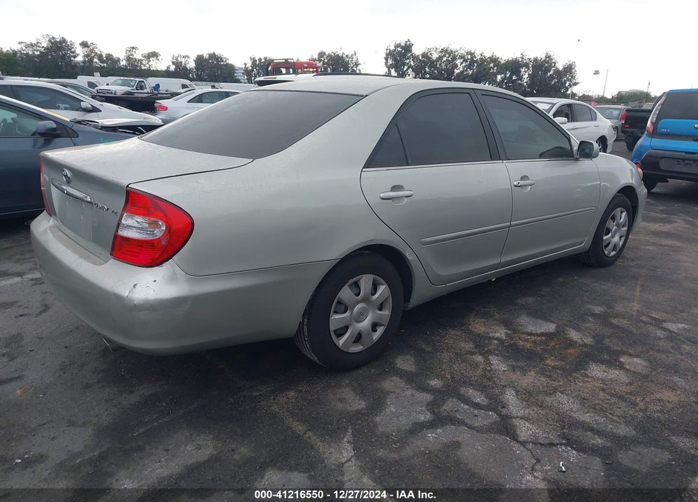 2002 TOYOTA CAMRY LE VIN: JTDBE32K420048503