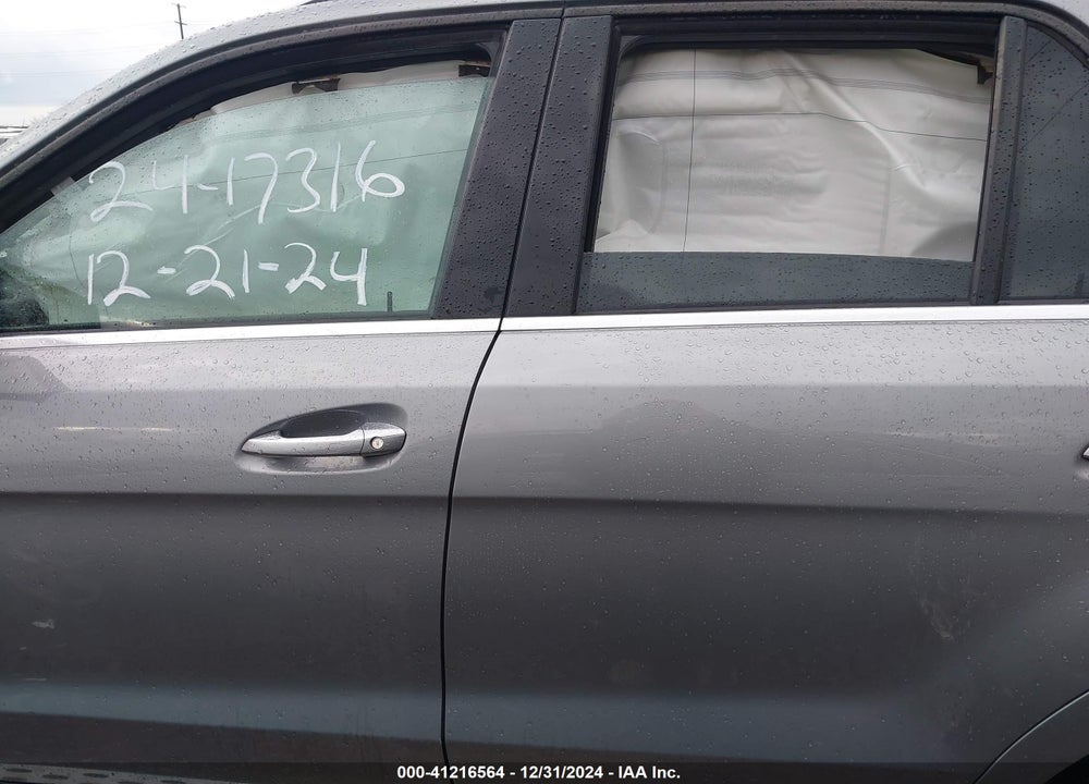 2015 MERCEDES-BENZ ML 350 4MATIC VIN: 4JGDA5HB0FA513409