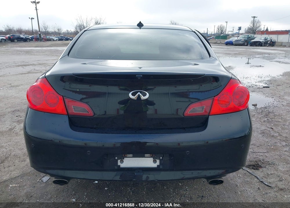 2013 INFINITI G37X VIN: JN1CV6AR7DM358860