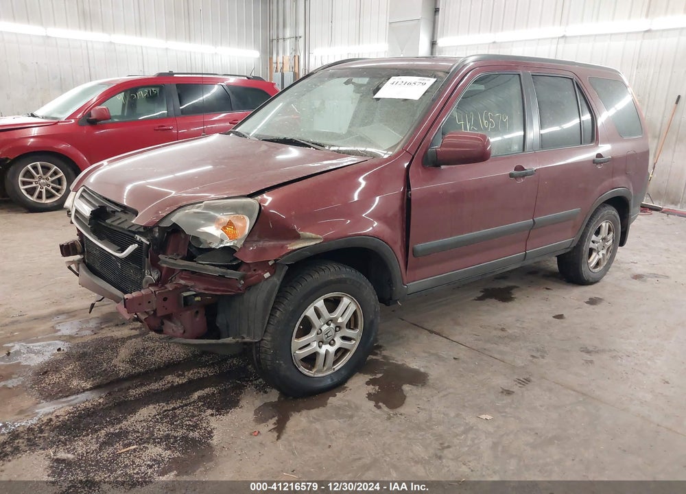 2002 HONDA CR-V EX VIN: JHLRD78842C090854