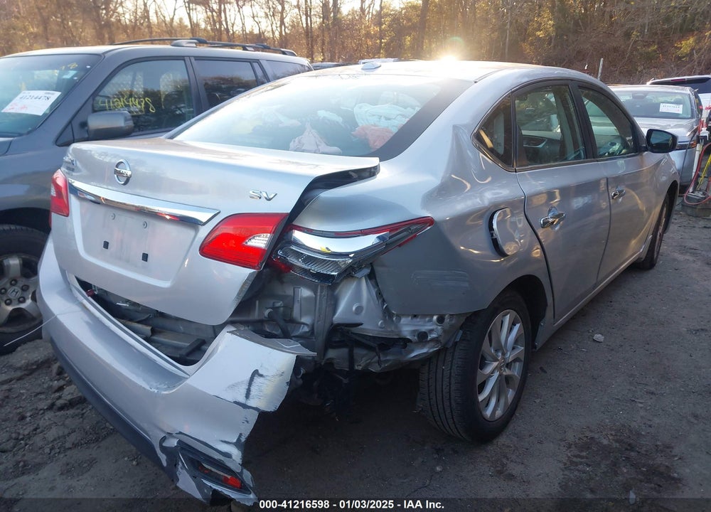 2019 NISSAN SENTRA SV VIN: 3N1AB7AP5KY202802
