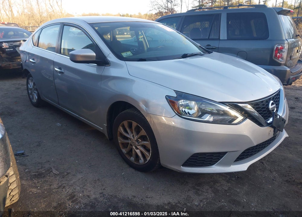 2019 NISSAN SENTRA SV VIN: 3N1AB7AP5KY202802
