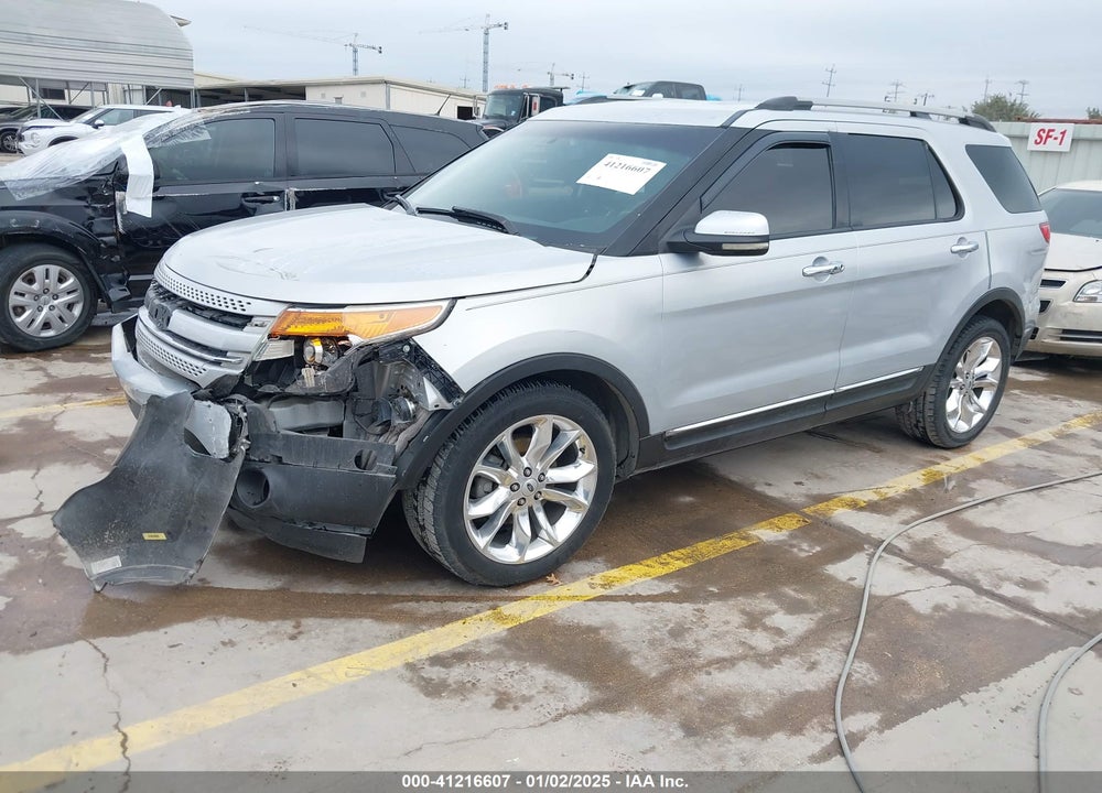 2012 FORD EXPLORER LIMITED VIN: 1FMHK7F84CGA80123