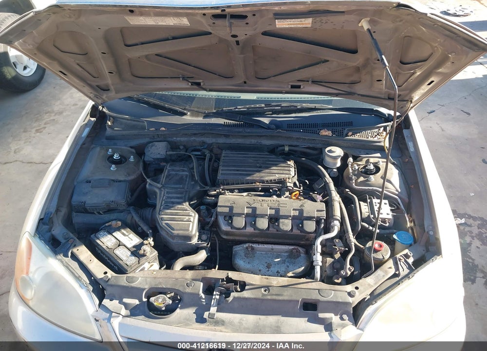 2002 HONDA CIVIC EX VIN: 2HGES268X2H557880