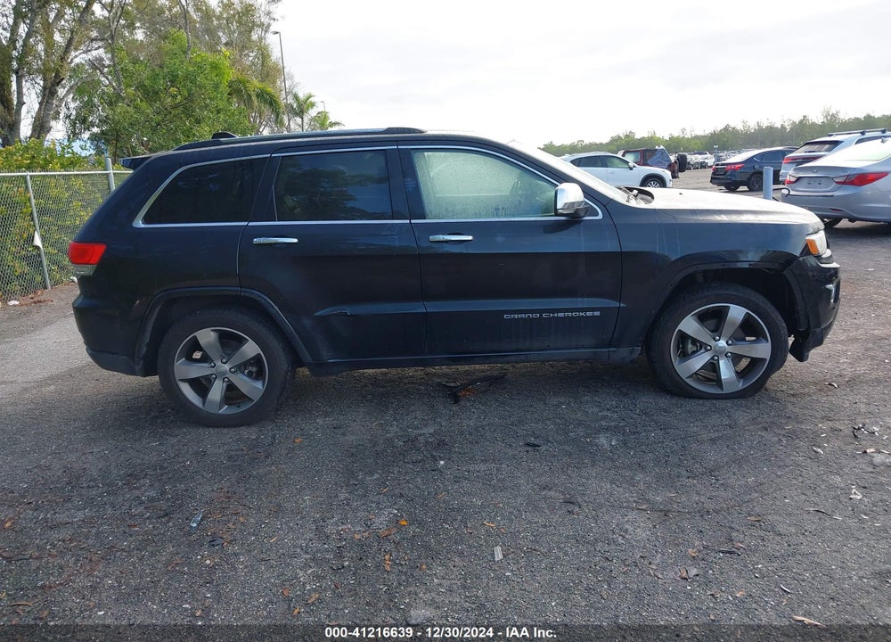 2014 JEEP GRAND CHEROKEE OVERLAND VIN: 1C4RJECG7EC359782