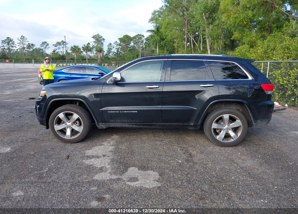 2014 JEEP GRAND CHEROKEE OVERLAND VIN: 1C4RJECG7EC359782