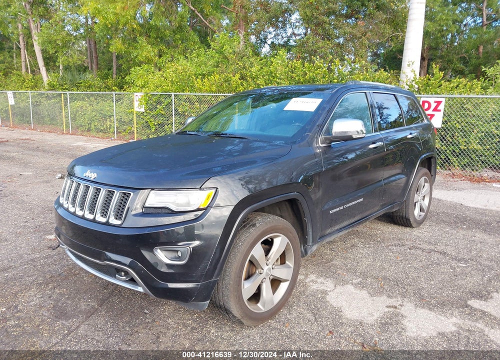 2014 JEEP GRAND CHEROKEE OVERLAND VIN: 1C4RJECG7EC359782