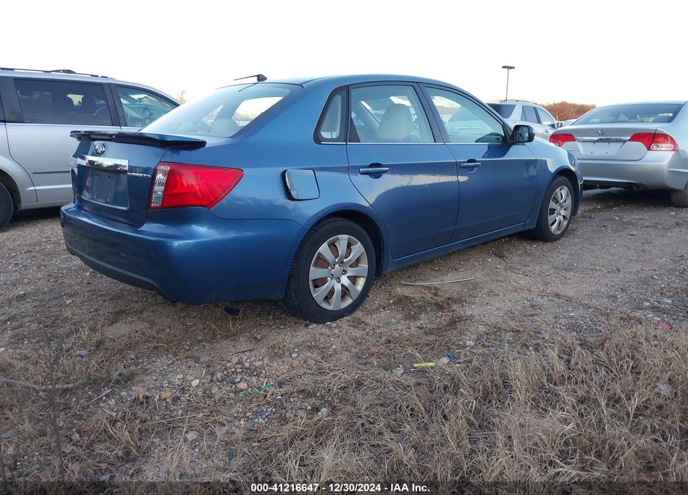2009 SUBARU IMPREZA 2.5I VIN: JF1GE61639H519943