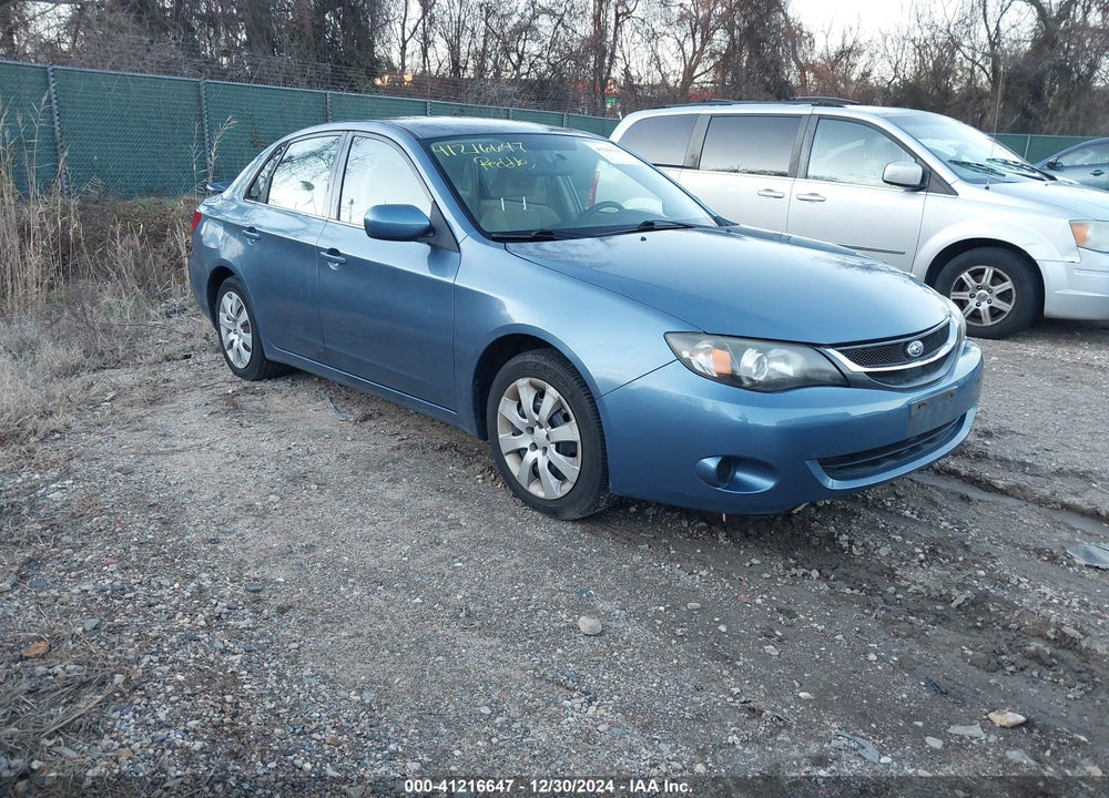 2009 SUBARU IMPREZA 2.5I VIN: JF1GE61639H519943