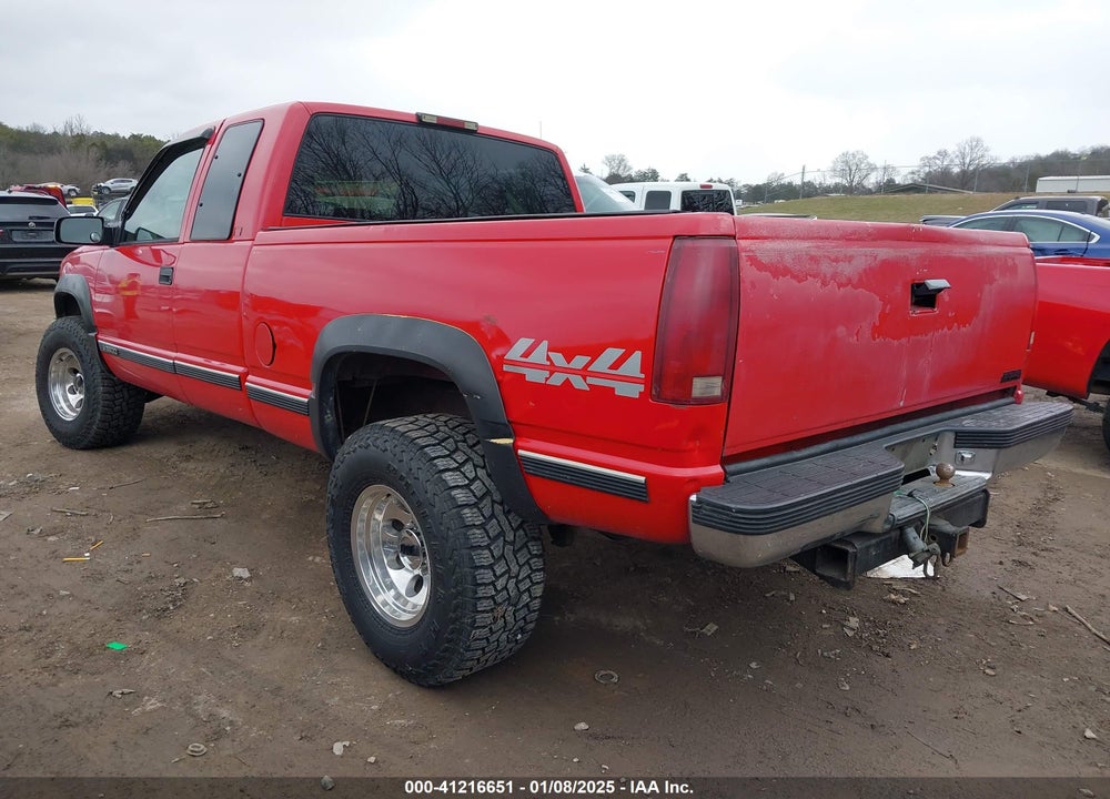 1997 CHEVROLET GMT-400 K2500 VIN: 1GCGK29J7VE147216