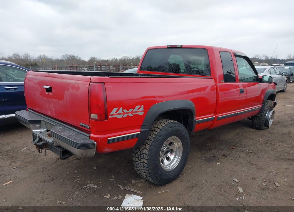 1997 CHEVROLET GMT-400 K2500 VIN: 1GCGK29J7VE147216