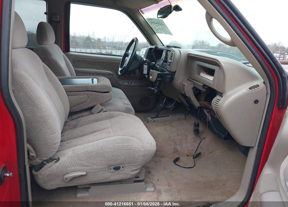 1997 CHEVROLET GMT-400 K2500 VIN: 1GCGK29J7VE147216