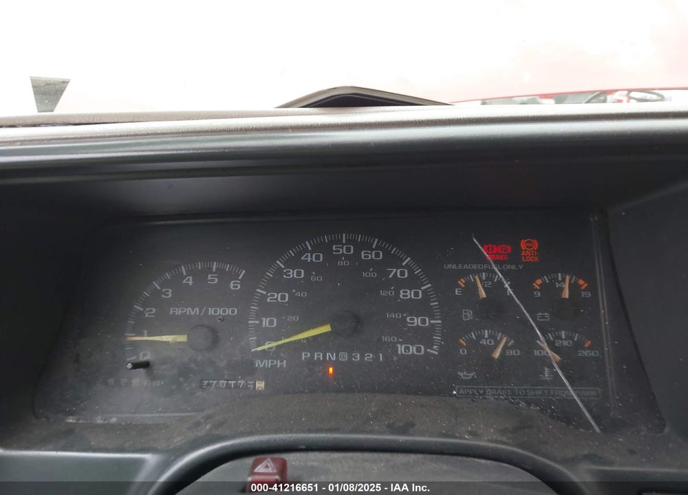 1997 CHEVROLET GMT-400 K2500 VIN: 1GCGK29J7VE147216