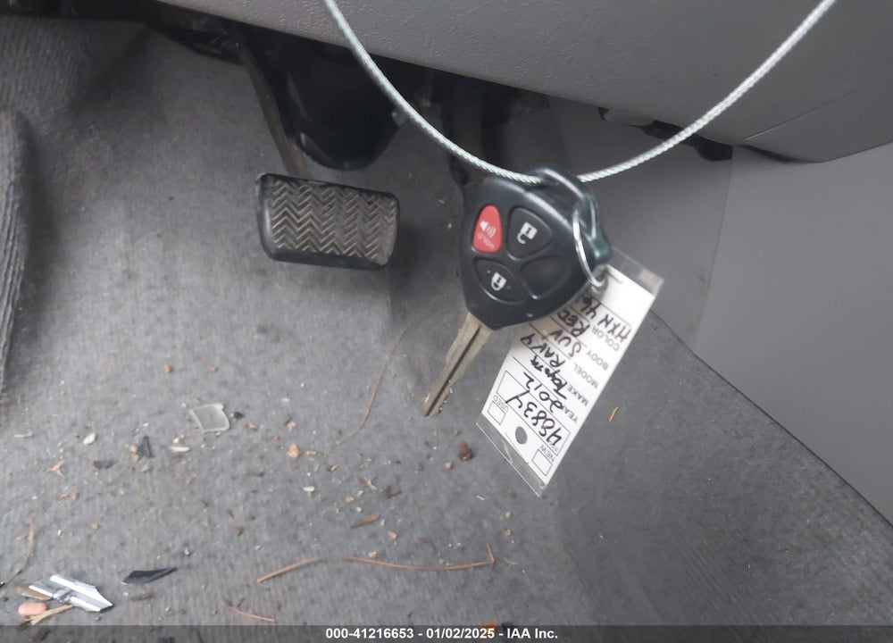 2012 TOYOTA RAV4 VIN: 2T3ZF4DV5CW119648