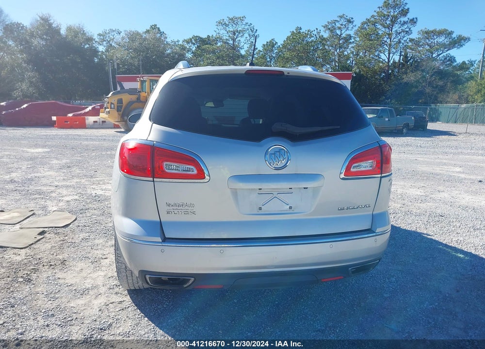 2015 BUICK ENCLAVE LEATHER VIN: 5GAKRBKD9FJ330024