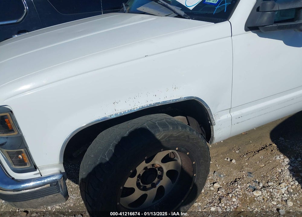 1996 CHEVROLET GMT-400 C2500 VIN: 1GCGC29R7TE131498