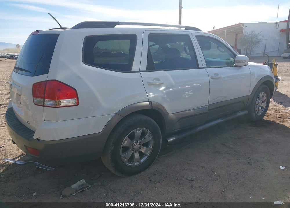 2009 KIA BORREGO EX V6 VIN: KNDJJ741895039058