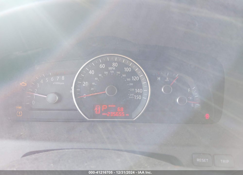 2009 KIA BORREGO EX V6 VIN: KNDJJ741895039058