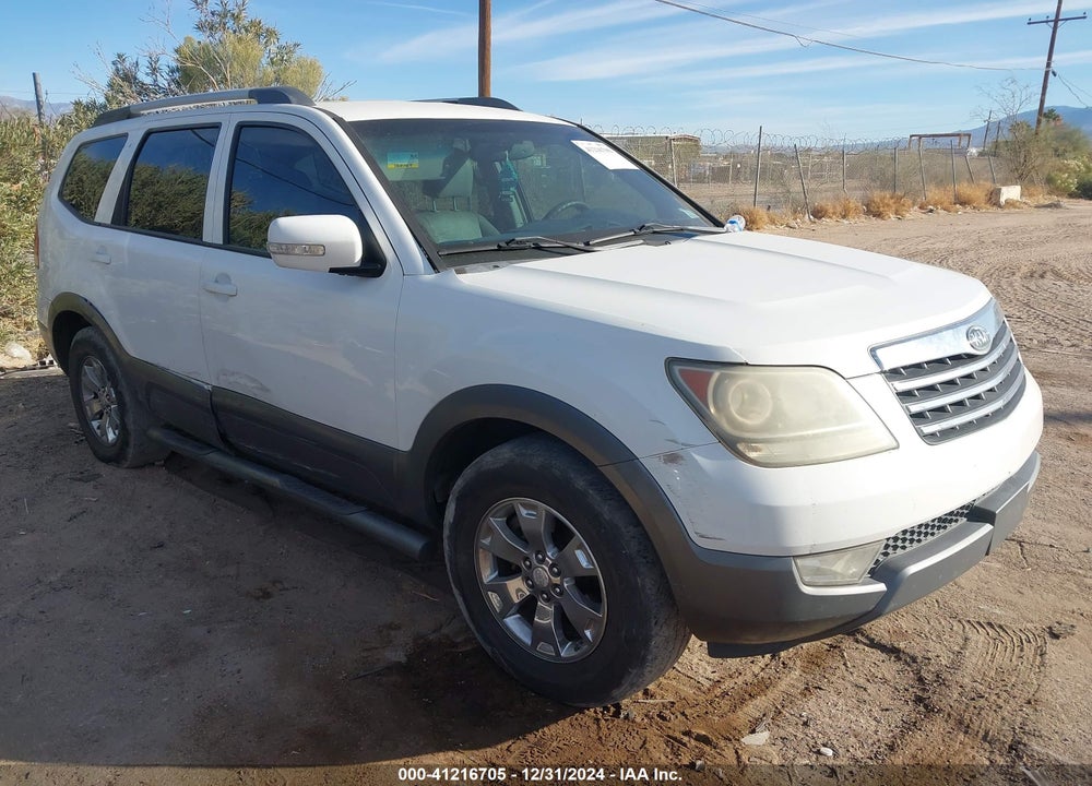 2009 KIA BORREGO EX V6 VIN: KNDJJ741895039058