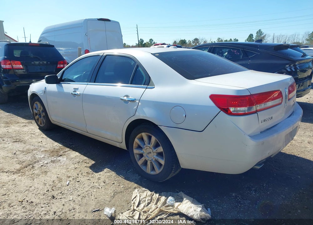 2012 LINCOLN MKZ VIN: 3LNHL2GC3CR820921