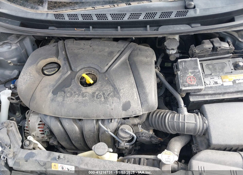 2013 HYUNDAI ELANTRA VIN: 5NPDH4AE6DH284724