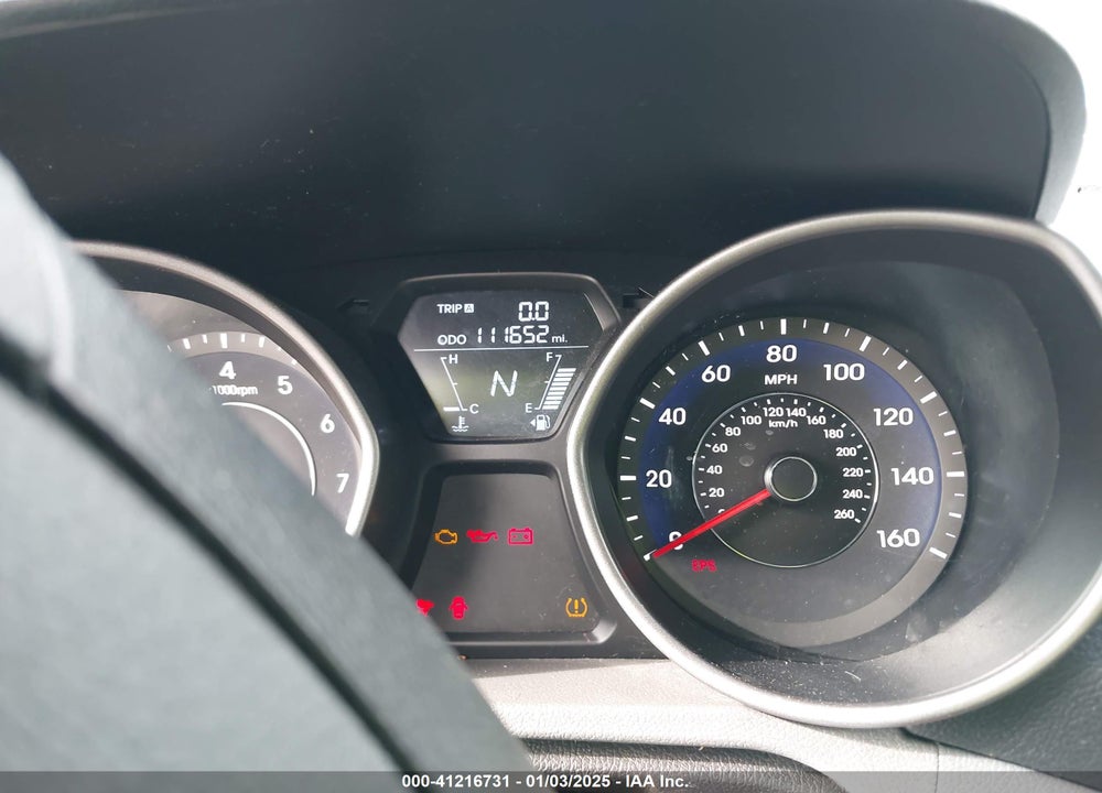 2013 HYUNDAI ELANTRA VIN: 5NPDH4AE6DH284724