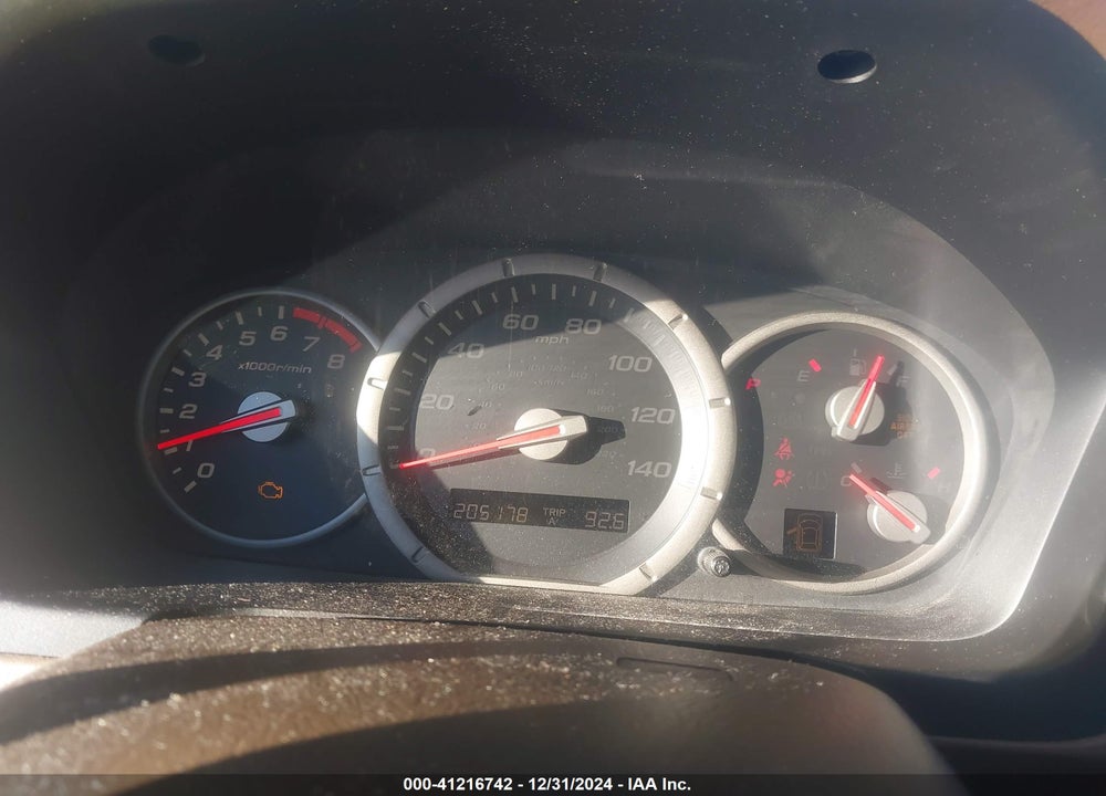 2007 HONDA PILOT EXL VIN: 5FNYF28637B042650