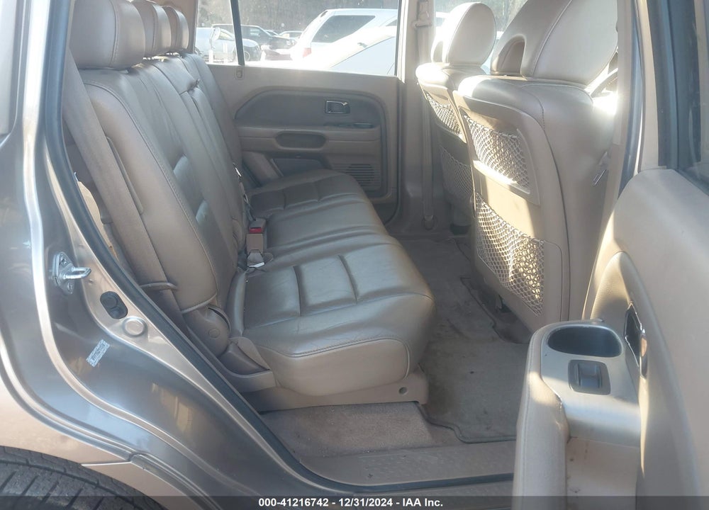 2007 HONDA PILOT EXL VIN: 5FNYF28637B042650