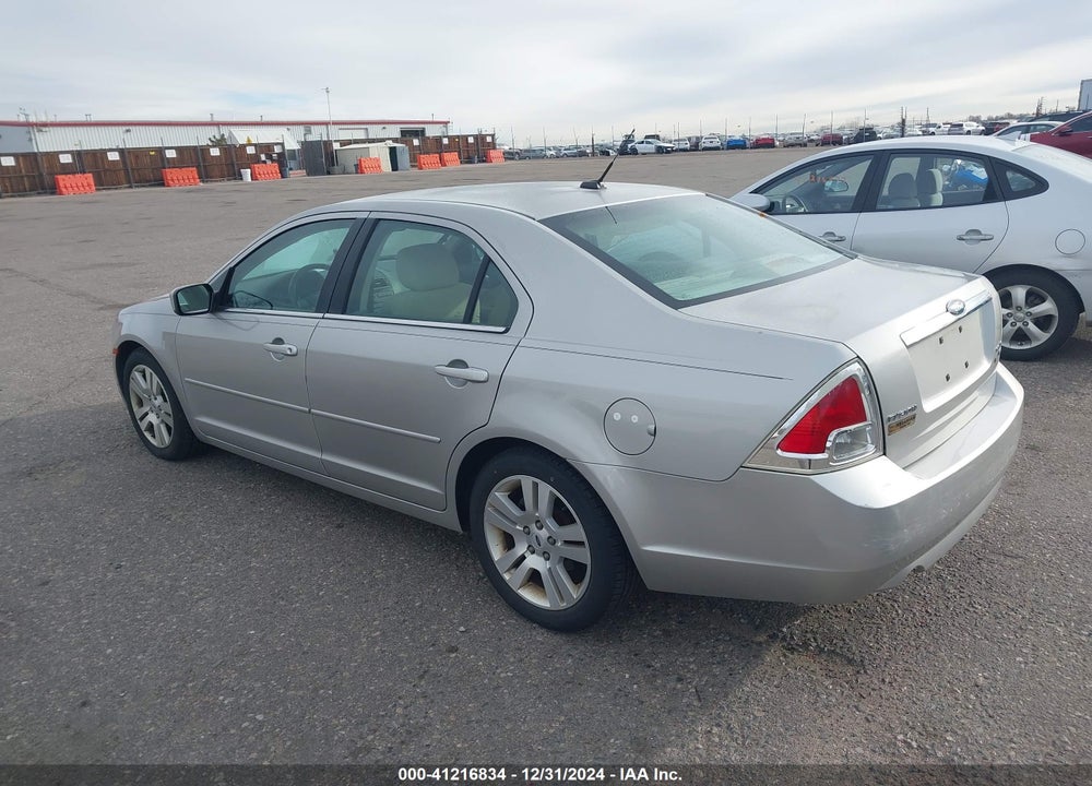 2007 FORD FUSION SEL VIN: 3FAHP02137R143674