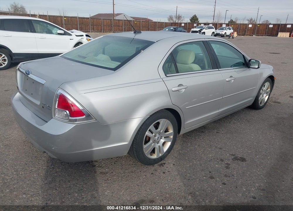 2007 FORD FUSION SEL VIN: 3FAHP02137R143674