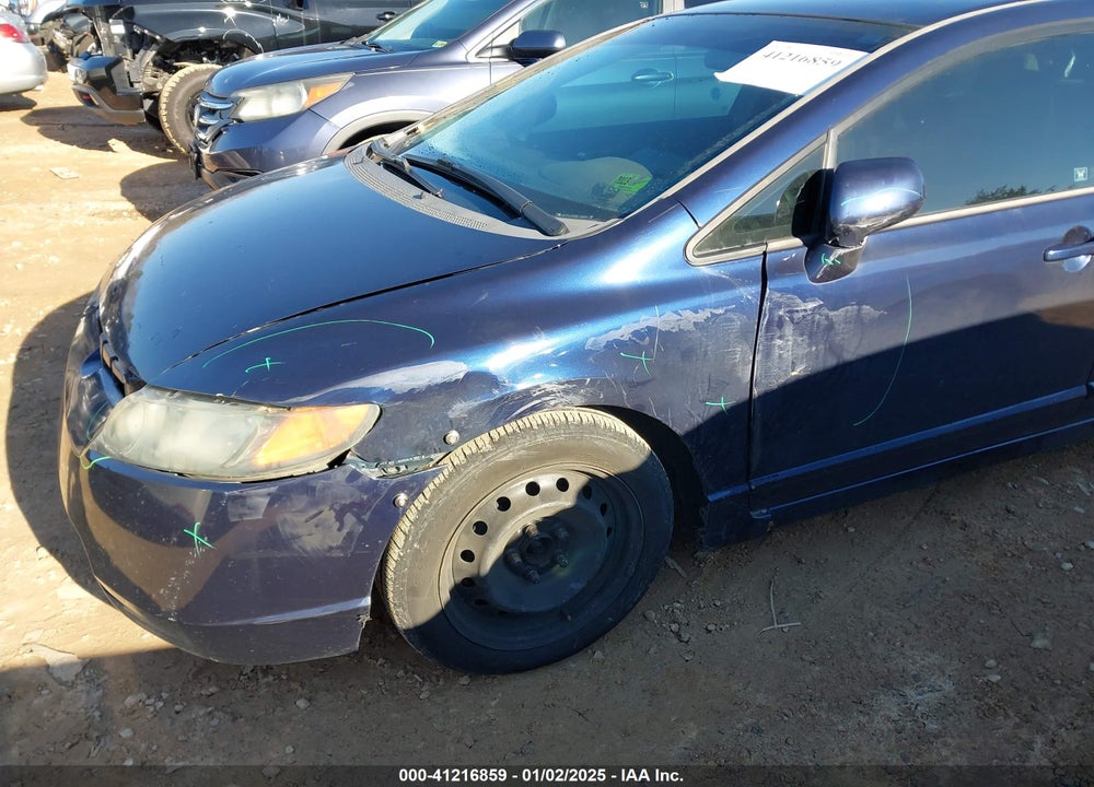 2006 HONDA CIVIC LX VIN: 1HGFA16576L109421