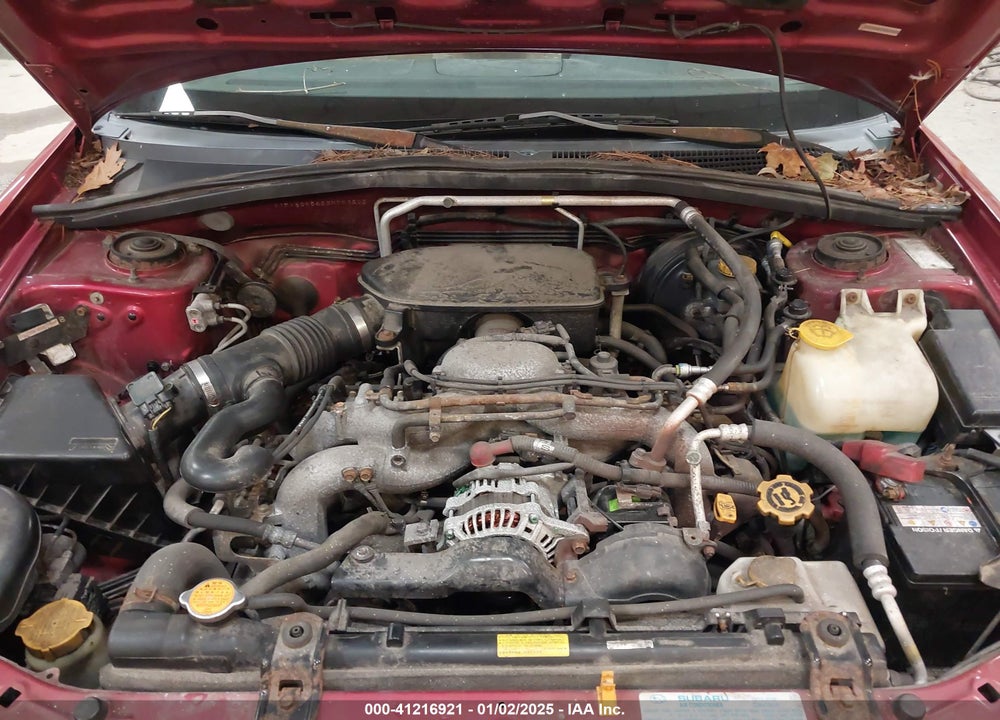 2005 SUBARU FORESTER 2.5XS VIN: JF1SG65625H750552