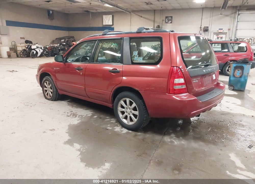 2005 SUBARU FORESTER 2.5XS VIN: JF1SG65625H750552