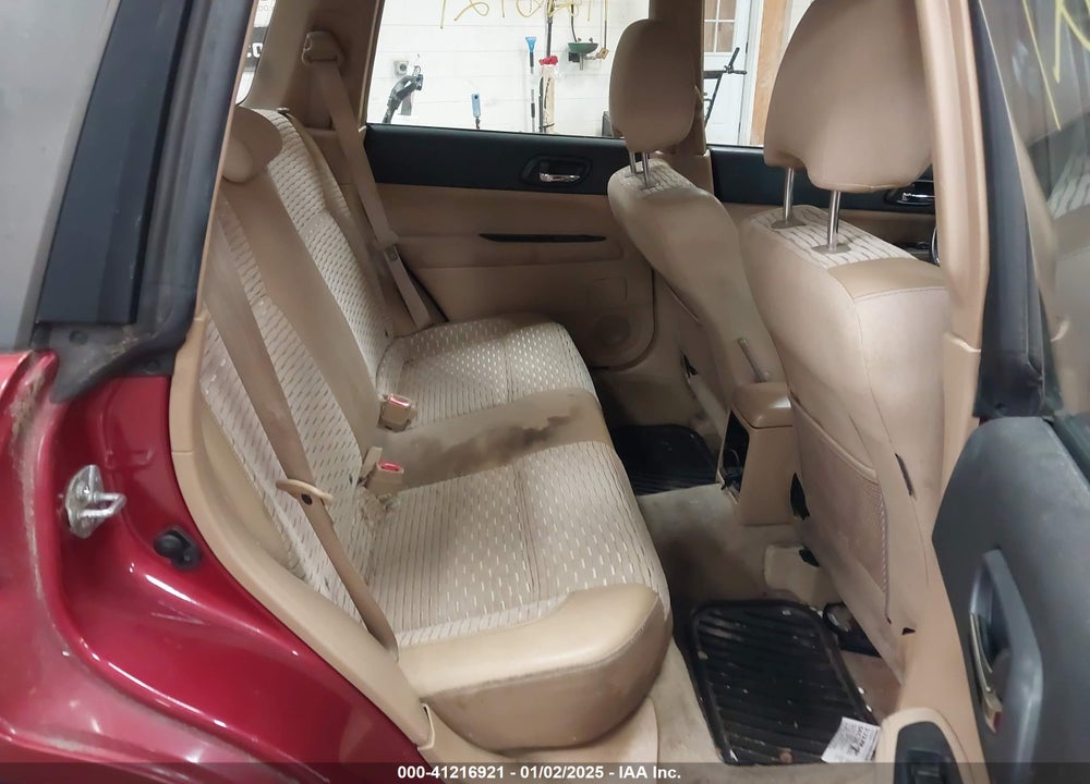 2005 SUBARU FORESTER 2.5XS VIN: JF1SG65625H750552